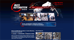 Desktop Screenshot of massautomation.com