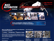 Tablet Screenshot of massautomation.com